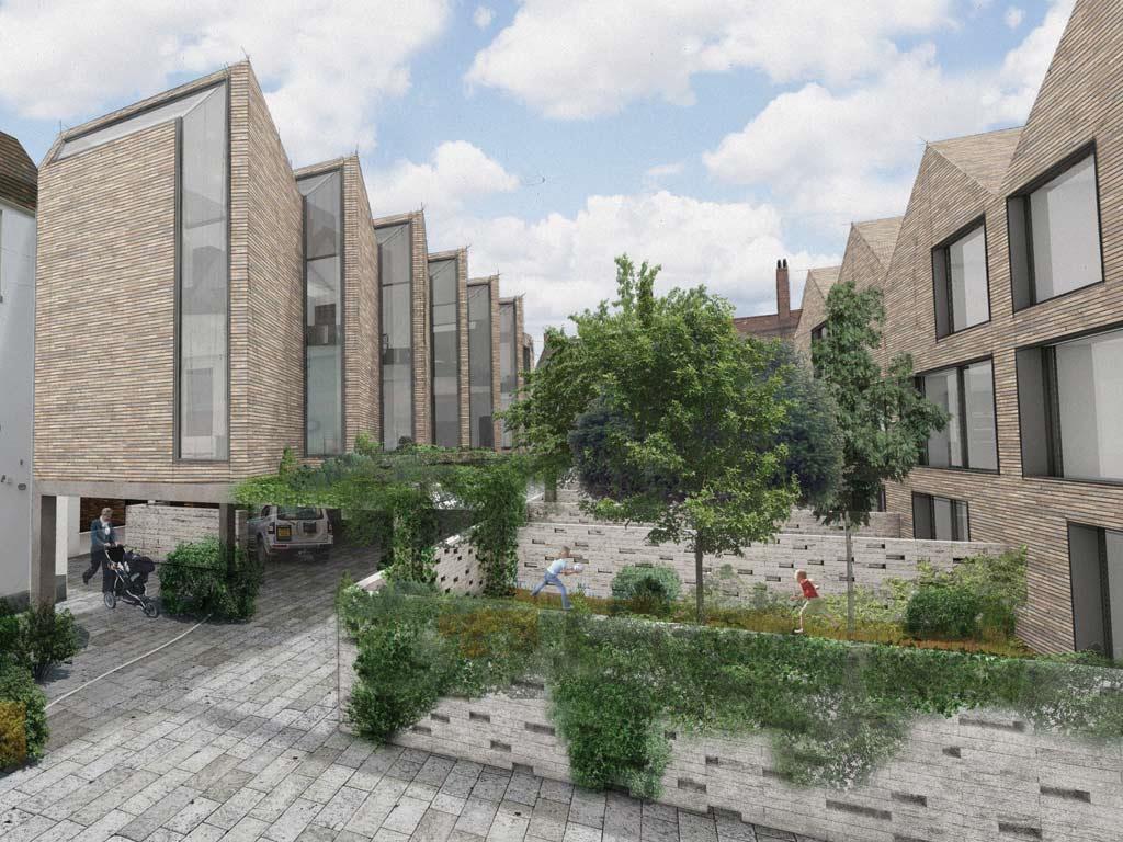 Abingdon housing by Ben Adams Architects Building Studies Building