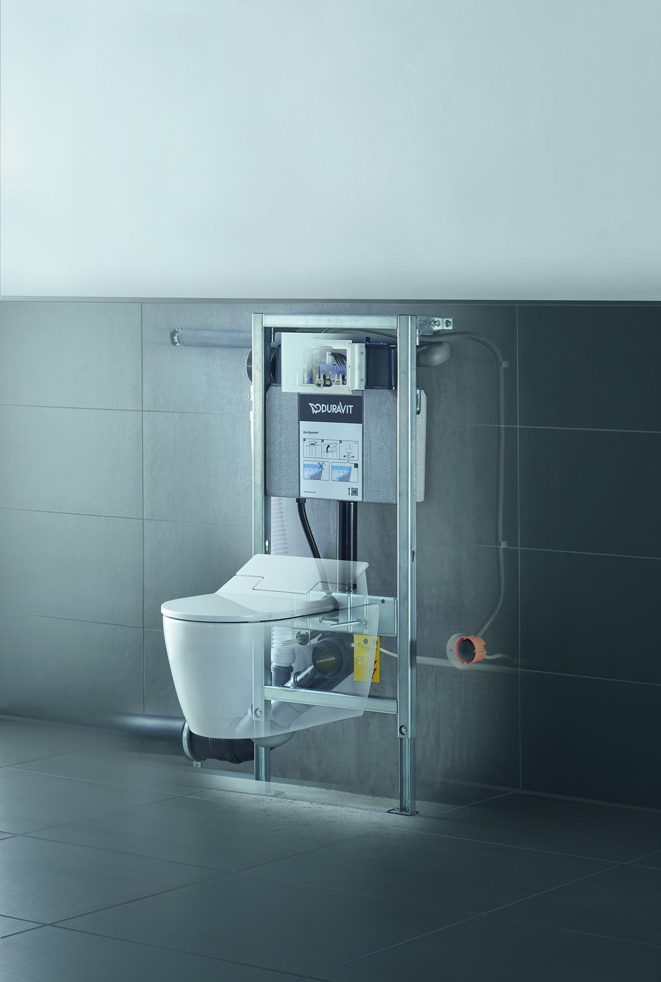 Duravit launches installation frames with matching actuator plates