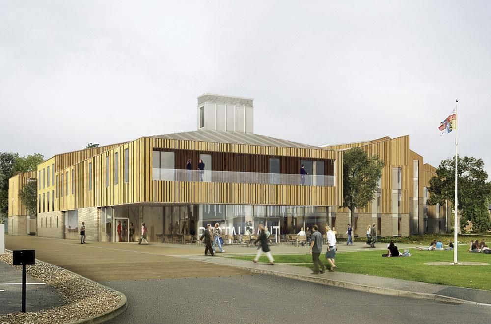 Hawkins Brown's Royal Veterinary College at Potters Bar Building