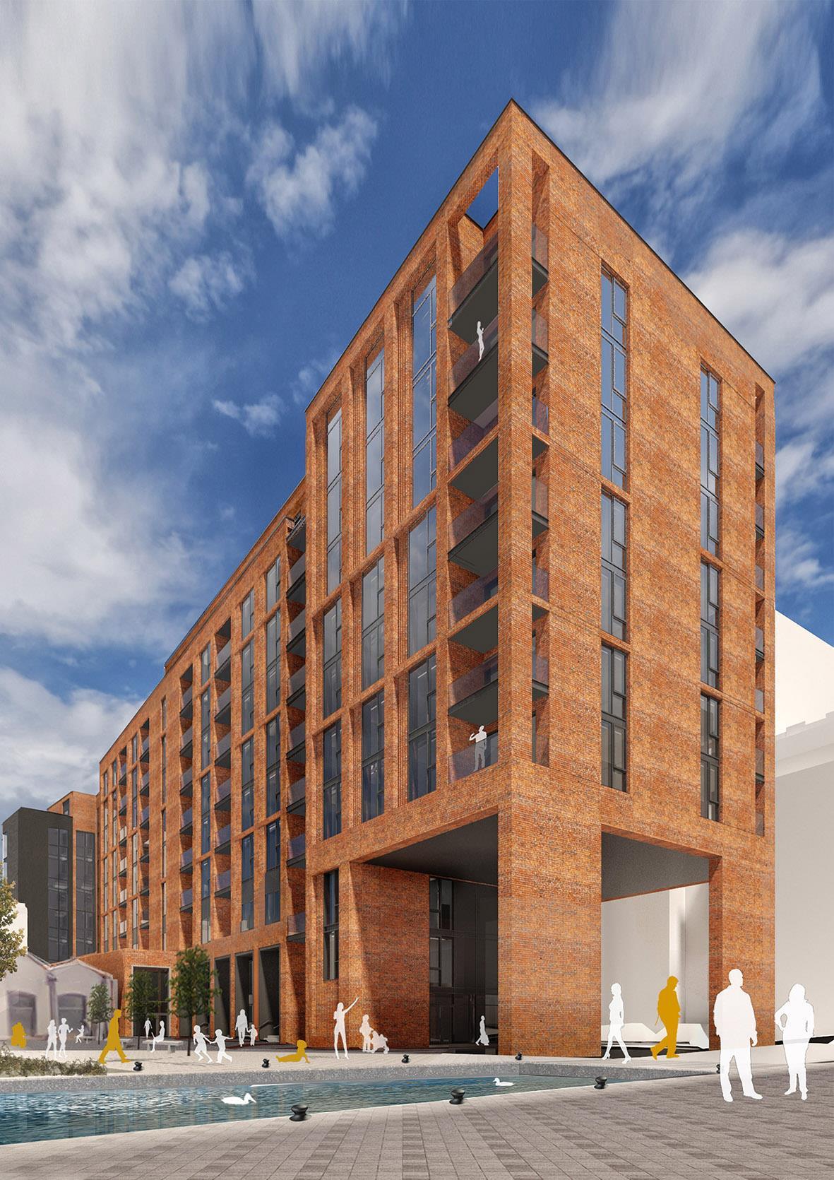 Associated plans canalside flats in old museum | News | Building Design