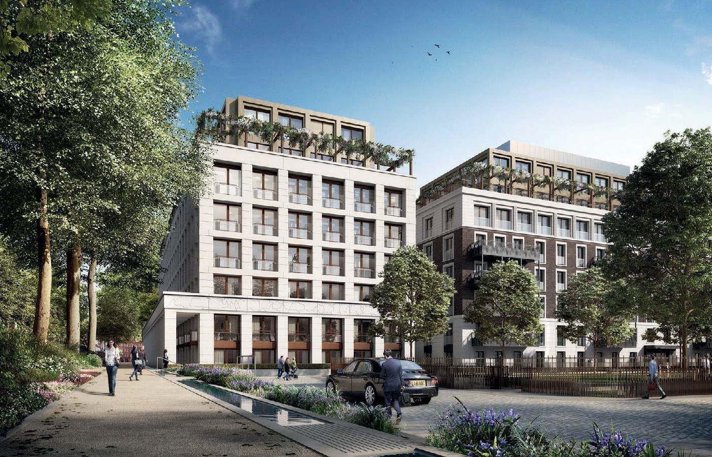 Eric Parry looks to fit more flats into ‘paused’ Chelsea Barracks