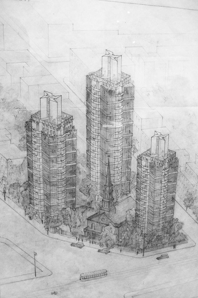 Top 10 unbuilt towers: St. Mark's-in-the-Bouwerie Towers, by Frank ...