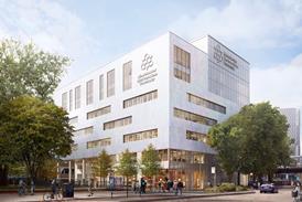 New library as viewed from Oxford Road