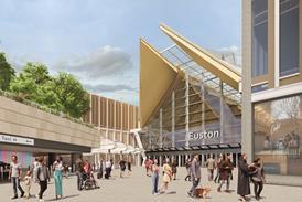 HS2 Euston station entrance