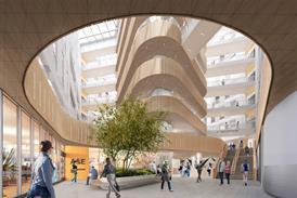 Moorfields by Penoyre and Prasad interior