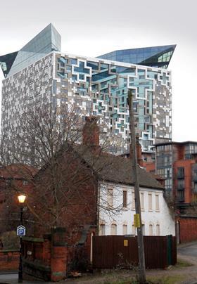 The Cube in Birmingham.