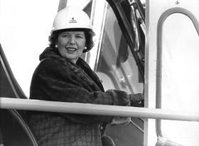 Margaret Thatcher Docklands