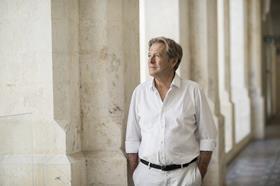 _John Pawson in his Jaffa hotel - Image Credit Sharon Derhy