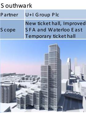 An illustration of what could be built above MJP's Southwark Tube station