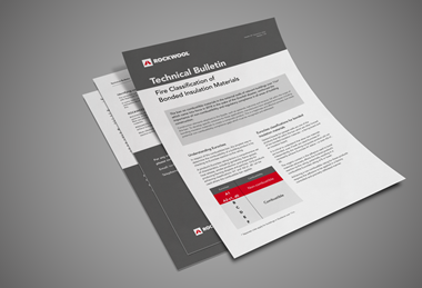 ROCKWOOL - Fire Classification of Bonded Insulation Materials
