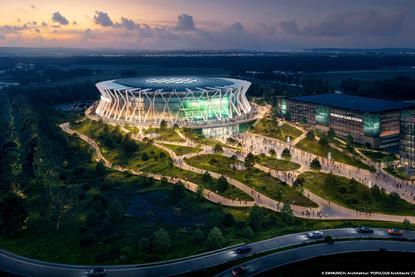 Munich Arena - The Iconic View