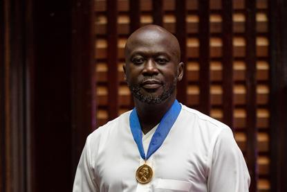 David Adjaye receives the RIBA Royal Gold Medal 2