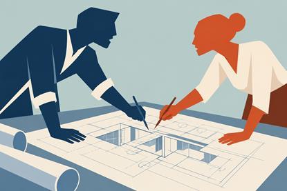 Architects Debating Over a Blueprint