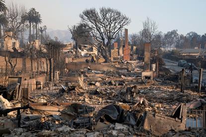 California wildfire image