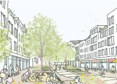 Loddon Garden Village - credit Savills Urban Design