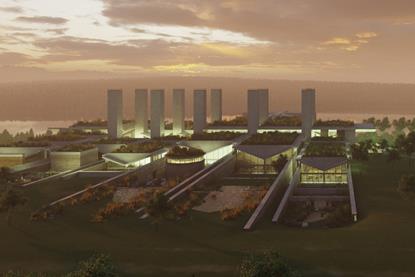 Isoko Centre for Humanity render Adjaye Associates