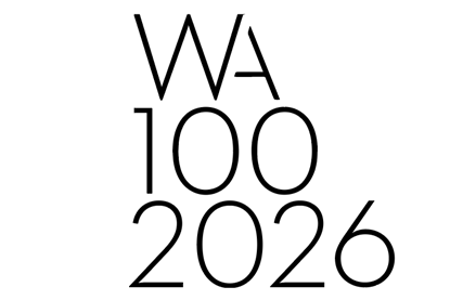 WA100 2026 logo rectangle