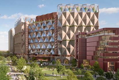 Camden Film Quarter - Masterplan Vision Studio Building _ Credit SPPARC