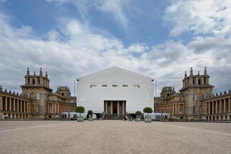 Blenheim north front