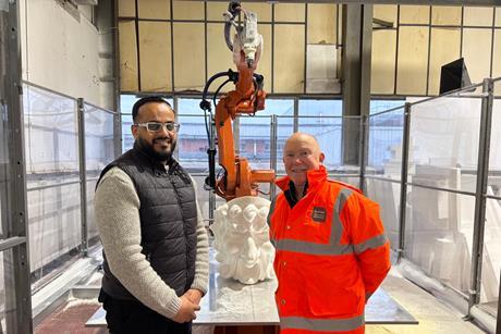 Darwen Terracotta - LtoR Siddique Rasul, Digital Project Manager, and Steve Allen, Director