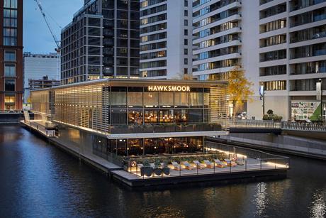 Floating restaurant pavilions by Glenn Howells 3