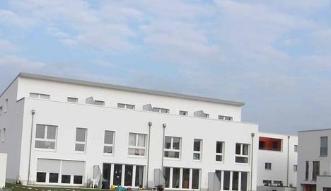 Passivhaus housing on site at Goethe University