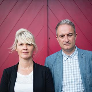 Elly Ward and Charles Holland of Ordinary Architecture in front of A House for Essex