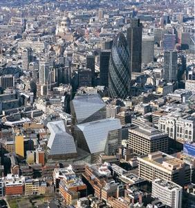 Foreign Office Architects’ scheme proposes 900,000sq m of office space in the three buildings in the heart of the City of London.