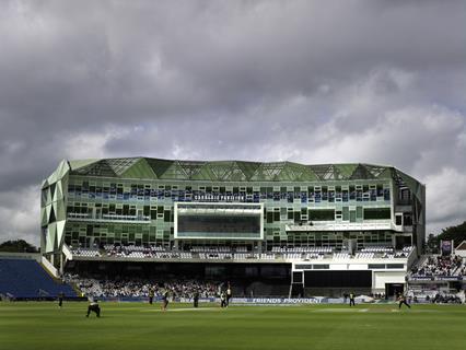 Alsop Sparch's new pavilion at Headingley cricket ground in Leeds.
