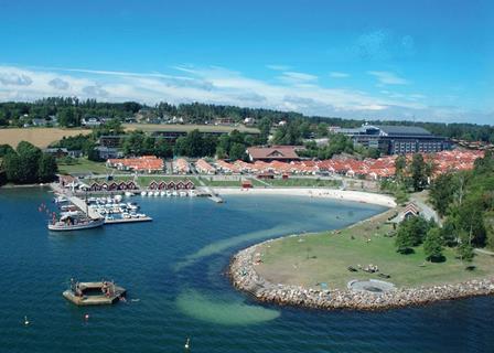 Site for the Oslofjord Convention Centre in Brunstad, Norway