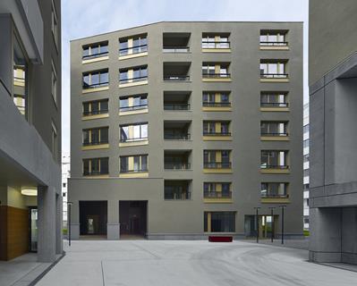 Nordbahnhof housing, Vienna