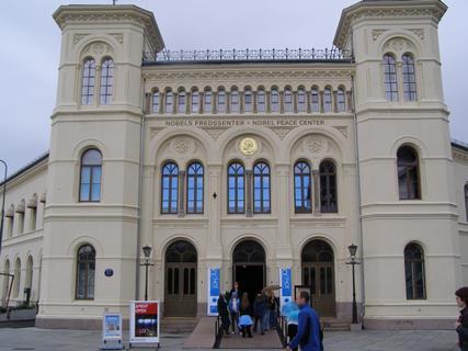 The current Nobel Prize Centre in Oslo