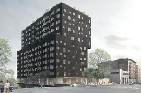 David Adjaye has unveiled plans for an affordable housing scheme in one of the poorest parts of New York