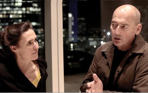 Ellen van Loon and Rem Koolhaas of OMA at the Rothschild HQ in London.
