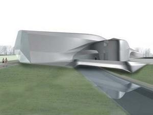 Asymptote’s proposal for the  Auditorium & Crematorium Beukenhof in The Netherlands.