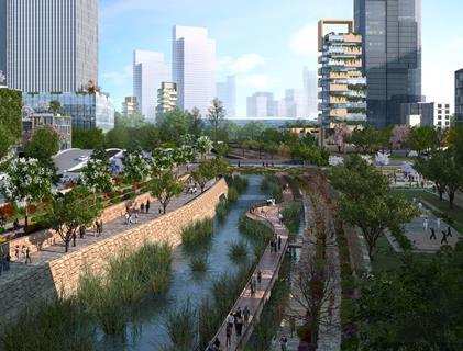 KP's new city at Meixi Lake in Changsha 