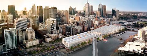 Hassell and Herzog & de Meuron's proposal for Flinders Street Station