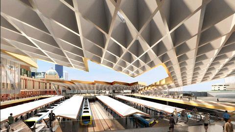 NH Architects' proposal for Flinders Street Station