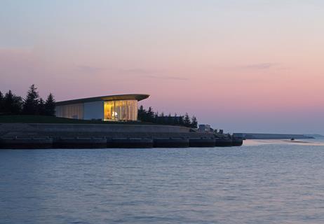Make Architects' seaside pavilion in Weihai
