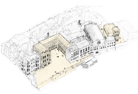Rob Loader Architects, York Guildhall competition