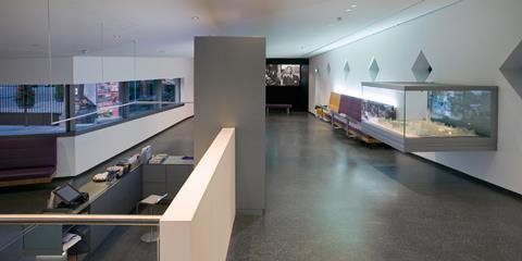 Peace Palace visitor centre by Wilford Schupp Architekten 