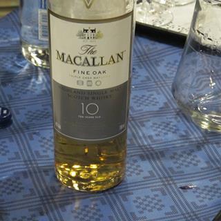 A bottle of Macallan