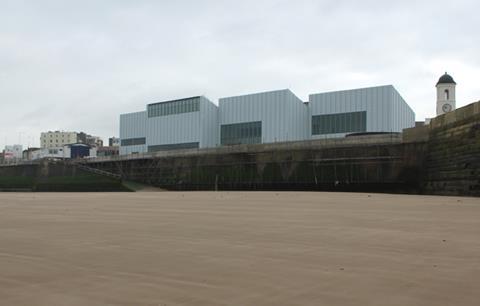 David Chipperfield Architects' Turner Contemporary, Margate, under construction.
