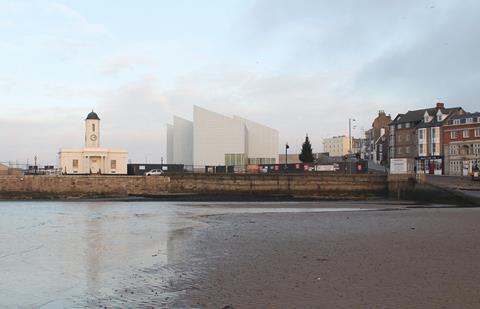 David Chipperfield Architects' Turner Contemporary, Margate, under construction.
