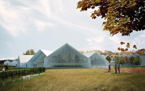 The Green Solution House in Denmark combines a hotel and conference centre