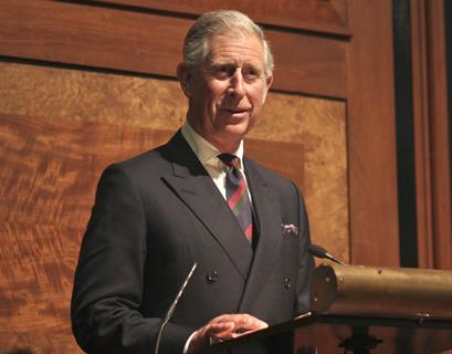 Prince Charles at the RIBA Annual Lecture in 2009.