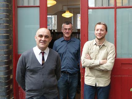 Practice partners Richard Cottrell (left), Brian Vermeulen and Simon Tucker.