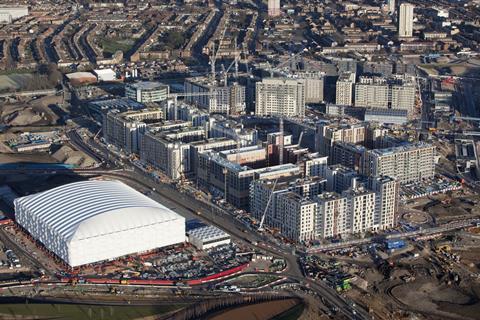 Olympic village and basketball arena