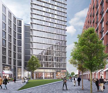 Allies & Morrison’s Vauxhall Square development
