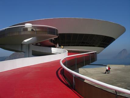 Niteroi museum of contemporary art, Brazil, 1996